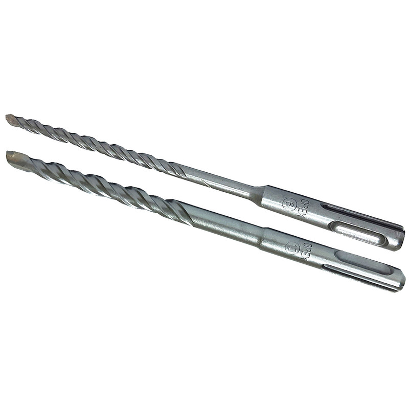 مته چهار شیار اپکس مدل HT - 00610x160 سایز 6 / 10 میلی متر مجموعه دو عددی