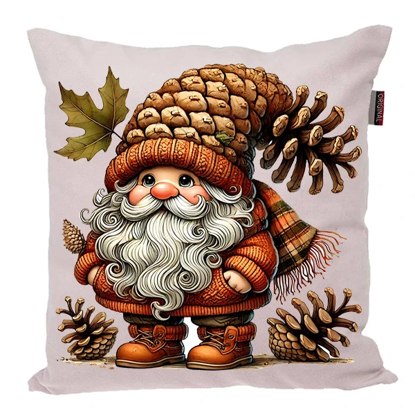 کوسن پاد آفرین مدل پاییز طرح عروسکی کاج کد PK30192