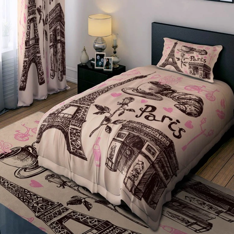 سرویس خواب 1 نفر 4 تکه مدل ایفل کد 1228