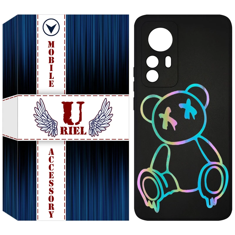 کاور یوریل قاب مدل KSH کد 44 طرح خرس رنگی مناسب برای گوشی موبایل شیائومی 12T Pro / Redmi K50 Ultra