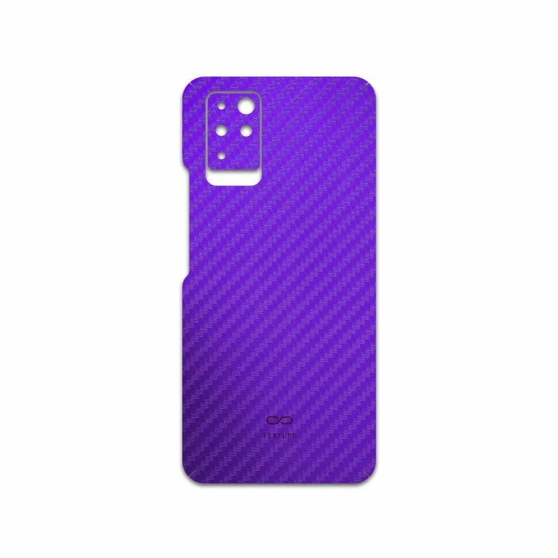 برچسب پوششی ماهوت مدل Purple-Fiber مناسب برای گوشی موبایل اینفینیکس Note 10