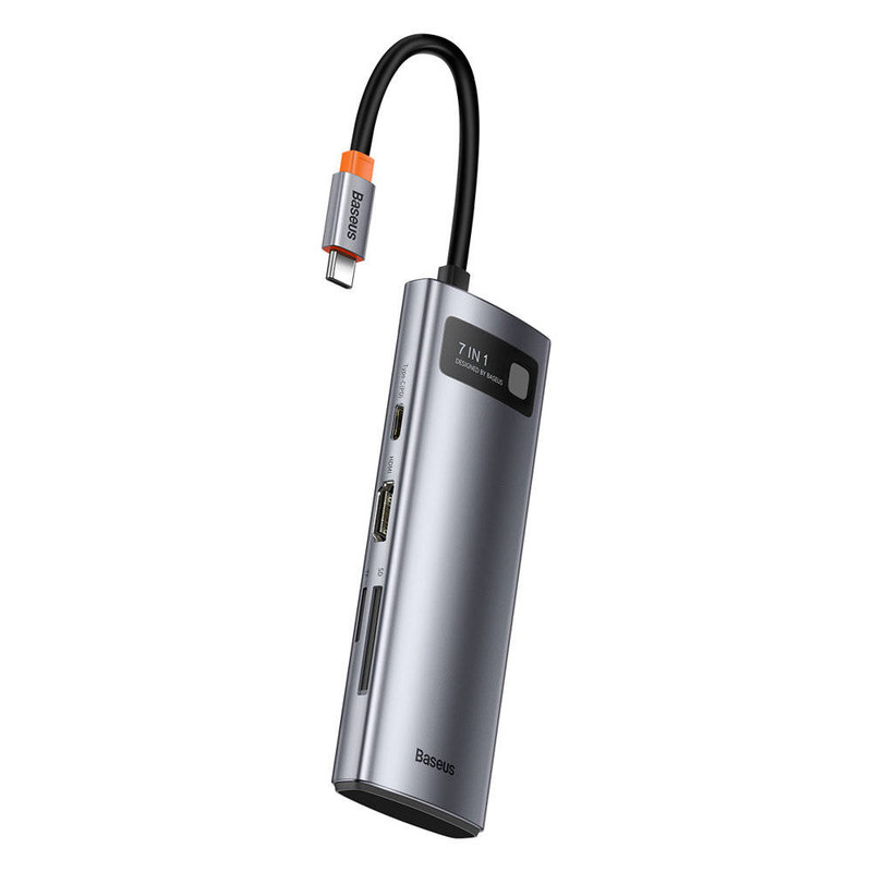هاب 7 پورت USB-C باسئوس مدل WKWG020113