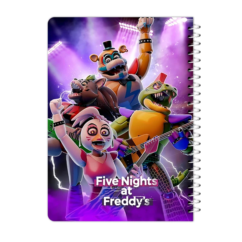 دفتر مشق 80 برگ آی چاپ مدل فناف طرح کنسرت کد 369