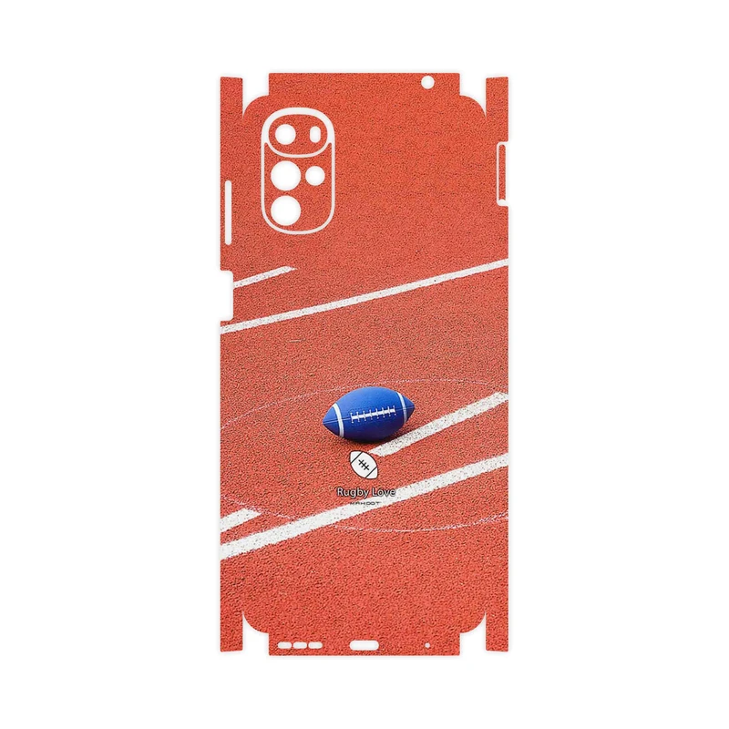 برچسب پوششی ماهوت مدل Rugby football-FullSkin مناسب برای گوشی موبایل موتورولا Moto G22