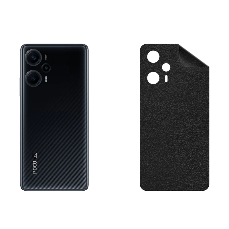 برچسب پوششی بستور طرح چرم مدل GB1-19 مناسب برای گوشی موبایل شیائومی Redmi Note 12 Turbo