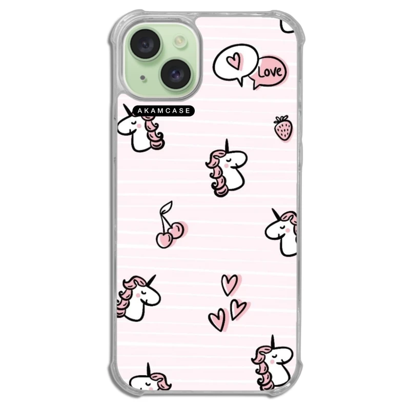 کاور آکام مدل AMCWTA15PLUS-UNICORN8 مناسب برای گوشی موبایل اپل iPhone 15 Plus