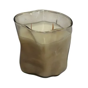  شمع معطر مدل گیاهی طرح دفرمه رایحه قهوه  
