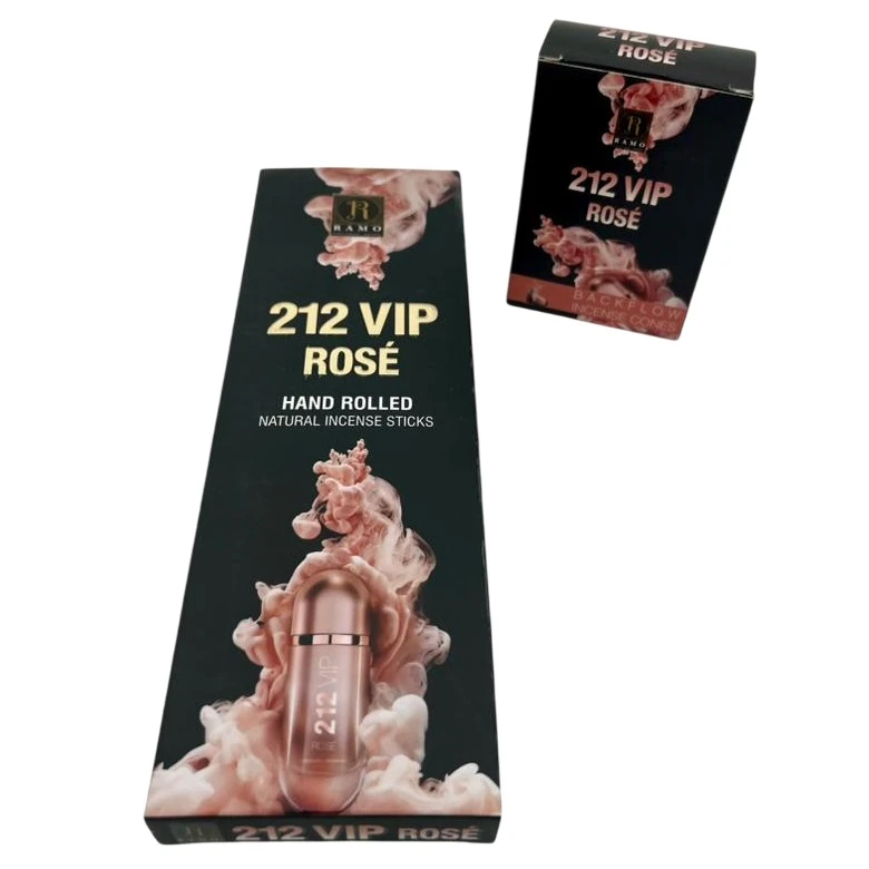 عود رامو مدل رویال کد ۰۱ با رایحه 212VIP مجموعه ۲ عددی