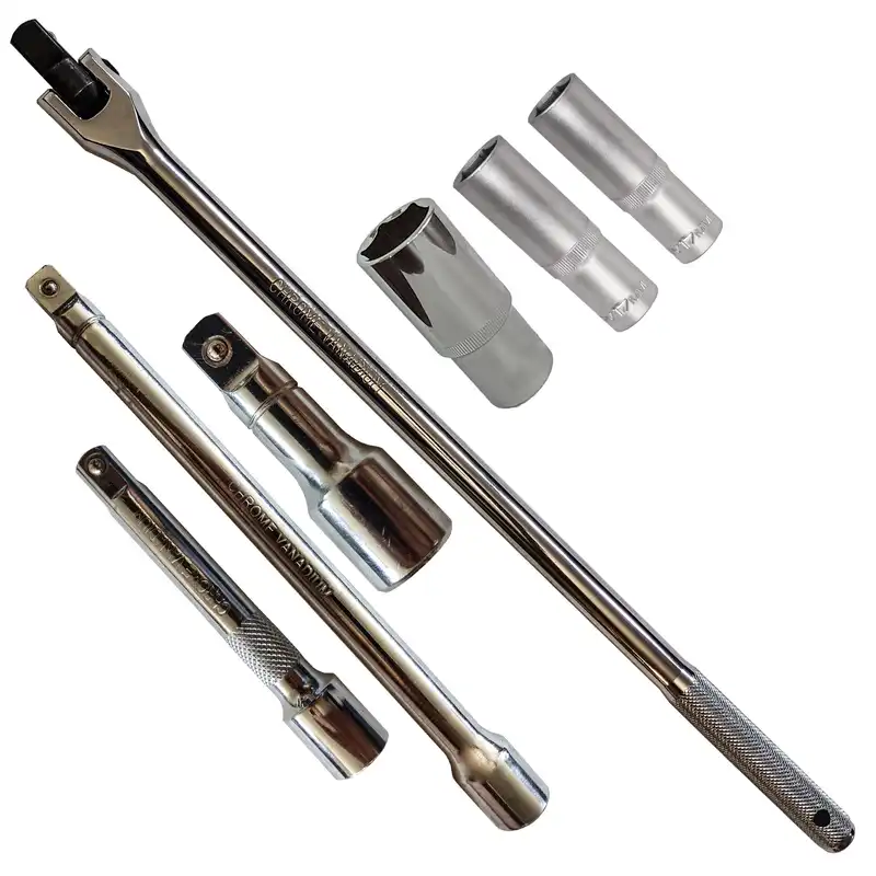 آچار بکس مدل TEL - 9666 مجموعه 7 عددی