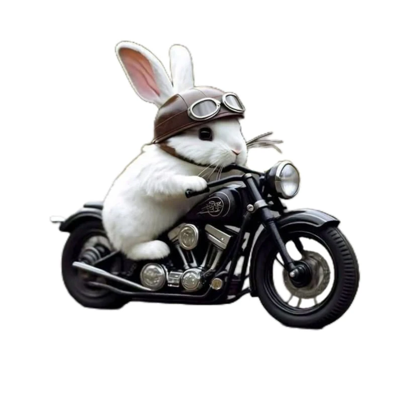 استیکر پارچه و لباس پاد آفرین مدل کارتونی خرگوش موتور کد 2229