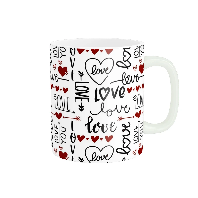 ماگ پاد آفرین طرح LOVE کد 5641