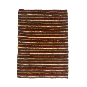 گبه دستباف 0.5 متری مدل بافت قشقای شیراز کد NKP-sgp50