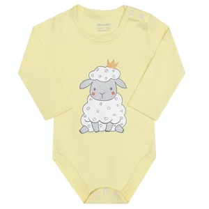 بادی آستین بلند نوزادی ریکالاکو مدل نرمین