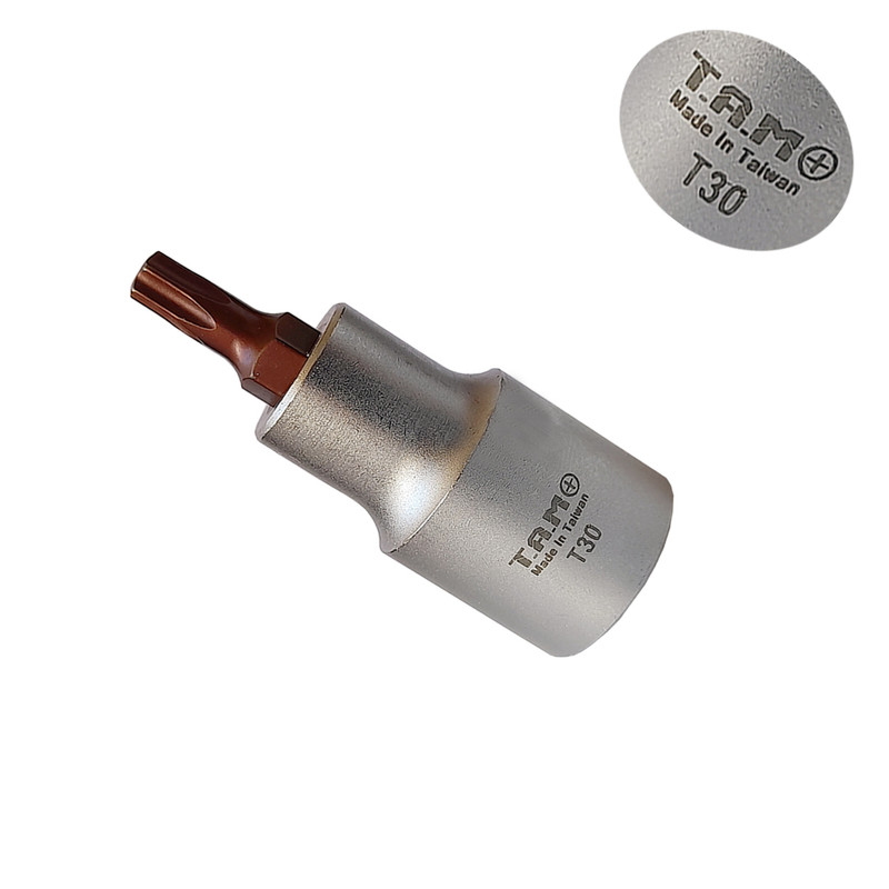 آچار بکس ستاره ای تام  مدل HT - 0030 سایز 30 میلی متر