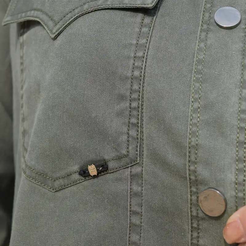 مانتو زنانه پایتی جامه مدل کتان دو جیب کد 14562266