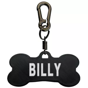 پلاک شناسایی سگ مدل Billy
