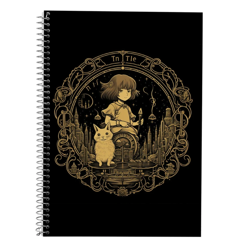 دفتر لغت 50 برگ مدوپد طرح Ghibli کد DF2466