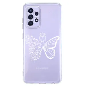 Megafone Butterfly Girl C53-W Cover For Samsung Galaxy A52 4G / 5G