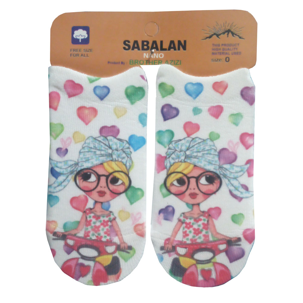 جوراب دخترانه سبلان مدل R63 کد 10031