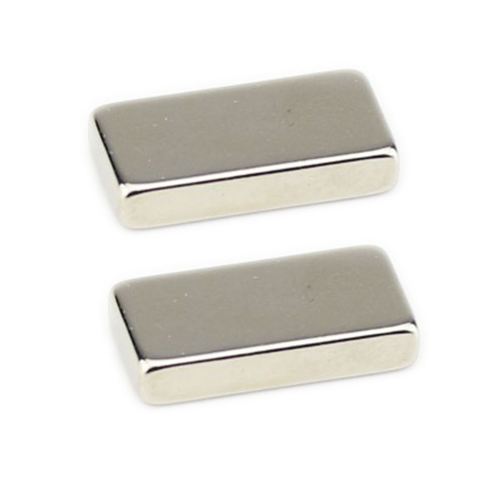 آهن ربا مدل نئودیمیوم بلوک کد 20x10x4mm بسته 2 عددی