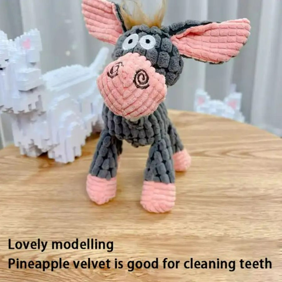 اسباب بازی سگ و گربه مدل الاغ