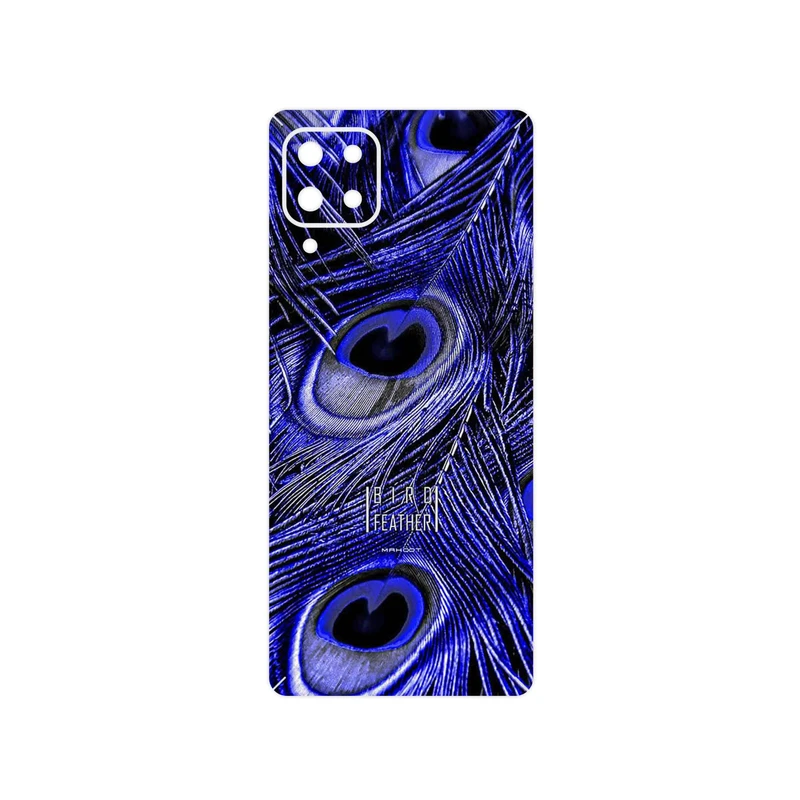 برچسب پوششی ماهوت مدل Purple Feather مناسب برای گوشی موبایل سامسونگ Galaxy M62
