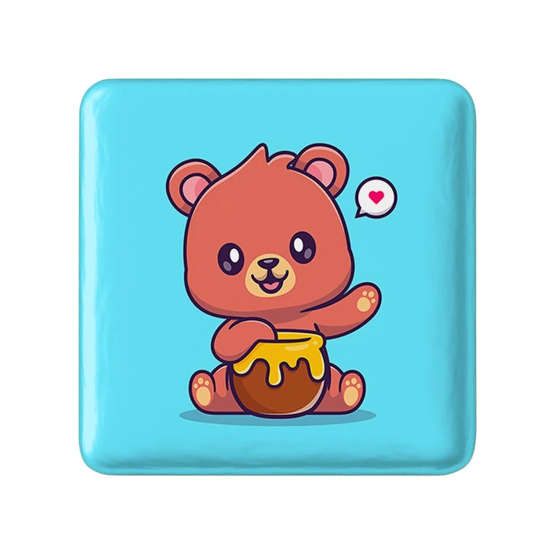 مگنت خندالو مدل حیوانات بامزه خرس کد 29672