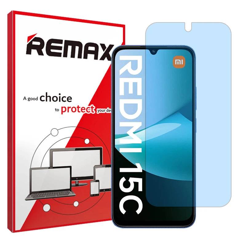 محافظ صفحه نمایش مات آنتی بلو ریمکس مدل Resistant مناسب برای گوشی موبایل شیائومی Redmi 15C