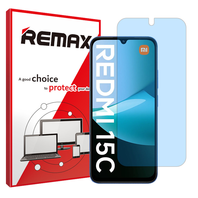 محافظ صفحه نمایش مات آنتی بلو ریمکس مدل Resistant مناسب برای گوشی موبایل شیائومی Redmi 15C
