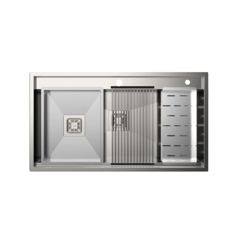 سینک ظرفشویی استیل توکار یک لگنه استیل البرز مدل 955