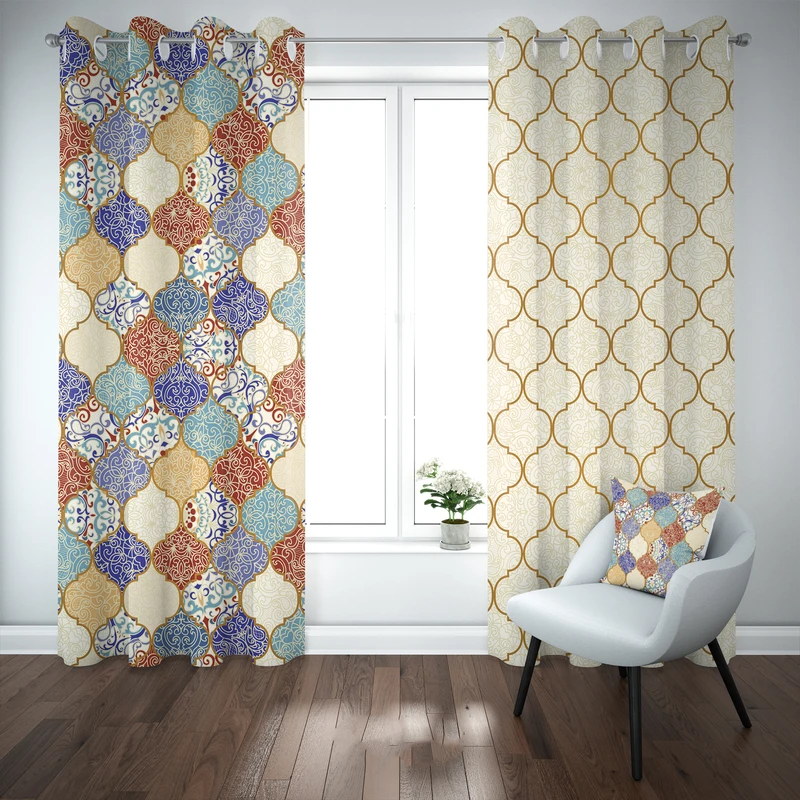 پرده مدل b1389 سایز 140×280 سانتی متر