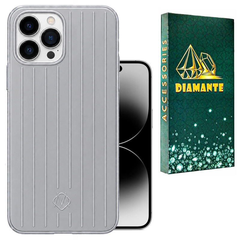 کاور دیامانته مدل Rimo Gn مناسب برای گوشی موبایل اپل iPhone 16 Pro