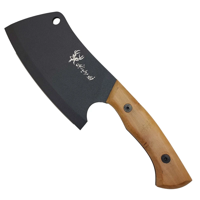 ساطور آشپزخانه فولاد مروارید زنجان کد 7106