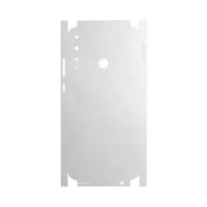 MAHOOT Metallic-White Cover Sticker for Huawei Y7P