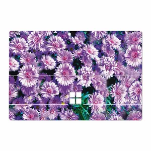 MAHOOT Purple-Flower Cover Sticker for Microsoft Surface Pro 4 2015