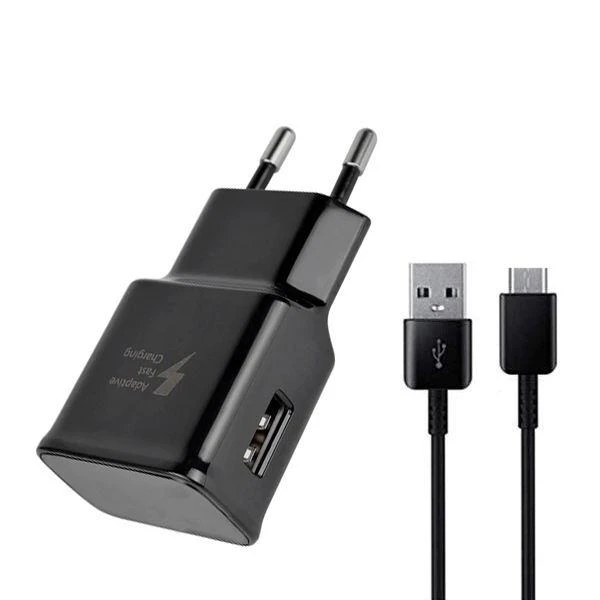 شارژر دیواری مدل GALAXY S10 به همراه کابل تبدیل USB-C