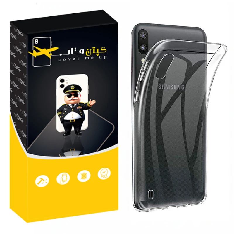 کاور کپتن قاب مدل Crystal مناسب برای گوشی موبایل سامسونگ Galaxy A10