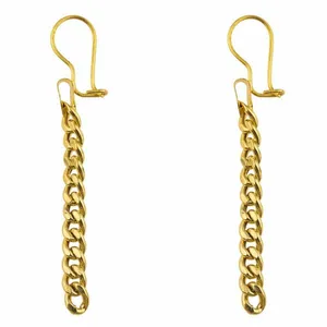 گوشواره طلا 18 عیار زنانه آلند مدل BAZG3