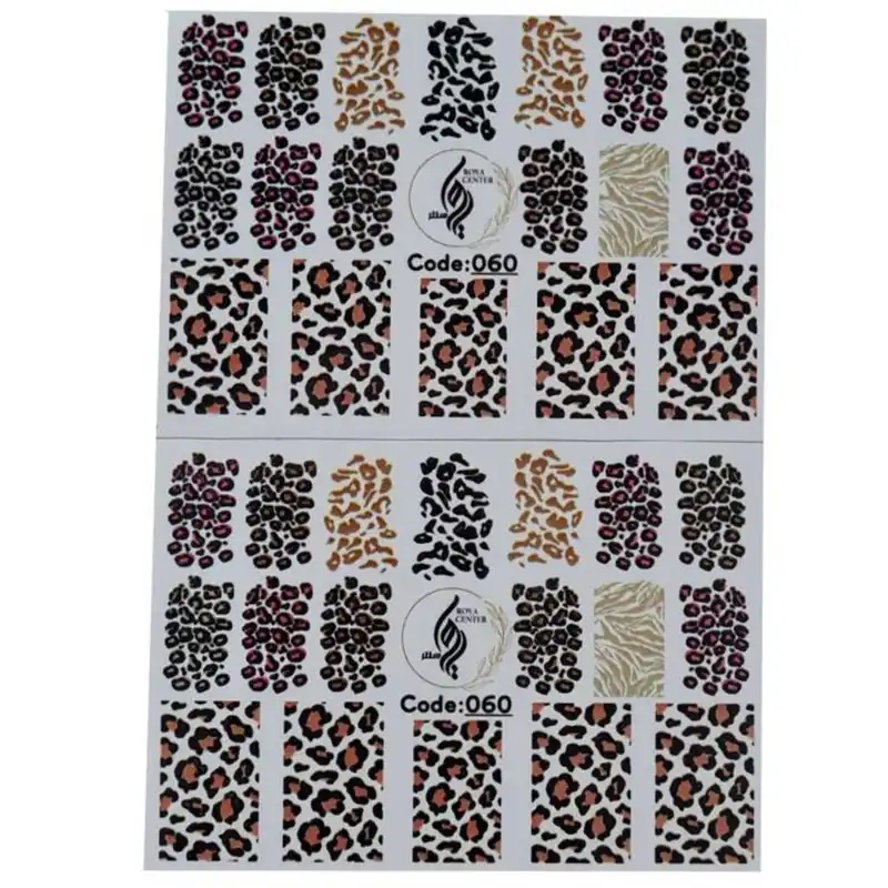 برچسب لنز ناخن  رویاسنتر مدل 060LL مجموعه 2 عددی