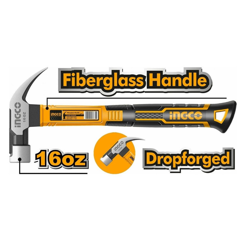 چکش اینکو مدل HCHD0166 وزن 450 گرم