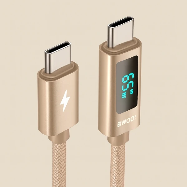کابل USB-C بوو مدل A53-65w به طول 1 متر