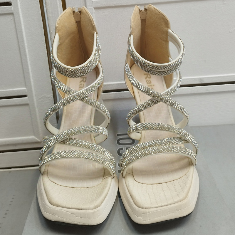 صندل زنانه مدل نگینی