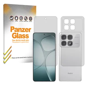Panzer Glass Hydrogel model Transparent Screen Protector for Xiaomi Redmi K70 Ultra mobile phone along with the back protector
