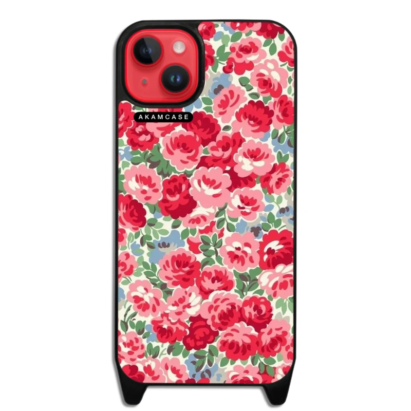 کاور آکام مدل AMC-WLA14PLUS-FLOWERS13 مناسب برای گوشی موبایل اپل iPhone 14 Plus