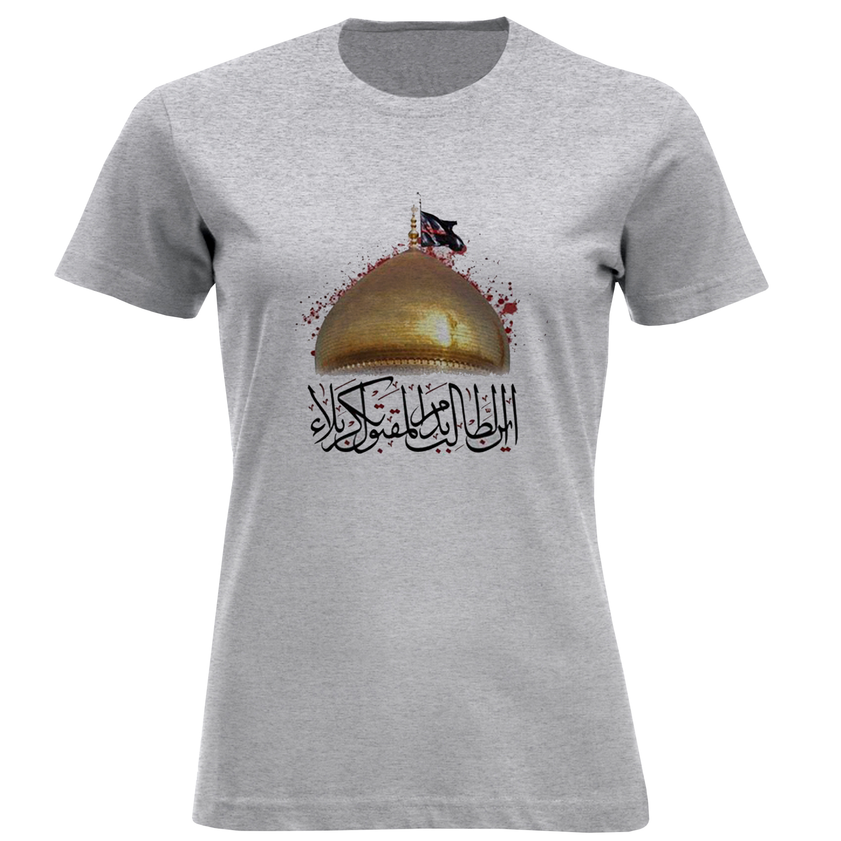 تی شرت آستین کوتاه زنانه مدل گنبد D952