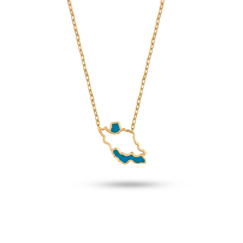 گردنبند طلا 18 عیار زنانه کیا گالری مدل AN618