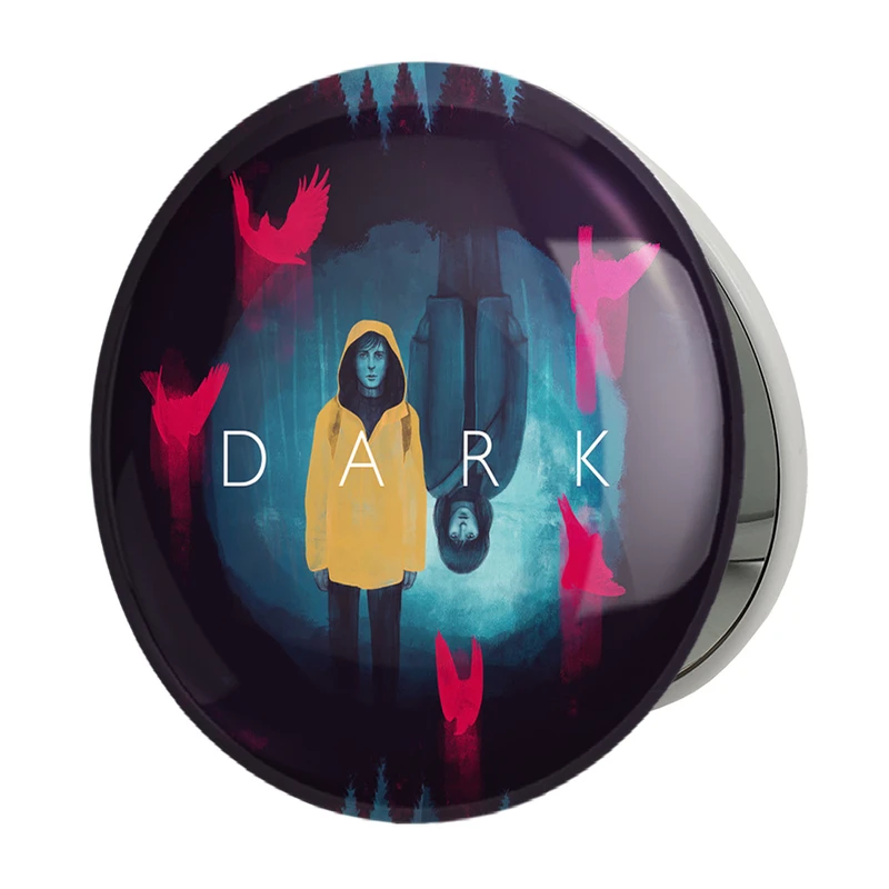 آینه جیبی خندالو طرح سریال دارک Dark مدل تاشو کد 10169 
