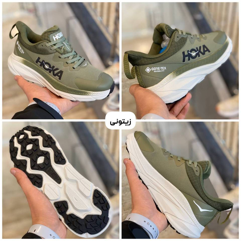 کفش پیاده‌روی مردانه هوکا مدل چلنجر گورتکس