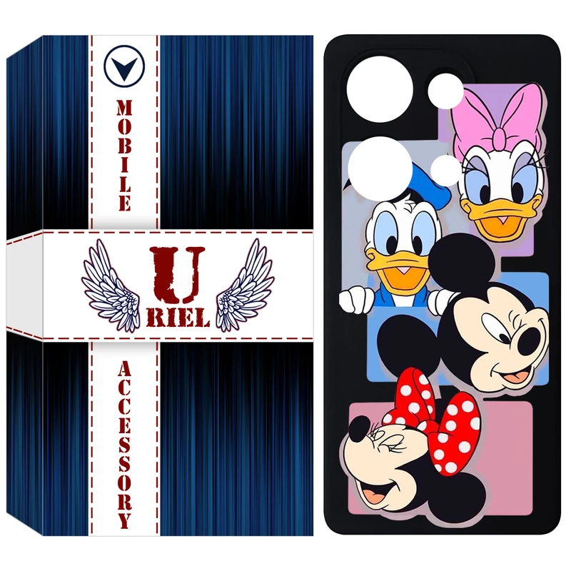 کاور یوریل مدل KSH کد 5 طرح عروسکی مناسب برای گوشی موبایل شیائومی Redmi Note 13 Pro 4G