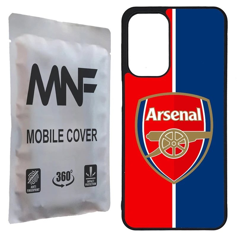 کاور ام ان اف طرح تیم Arsenal کد P-234 مناسب برای گوشی موبایل سامسونگ Galaxy A23 / A23 5G
